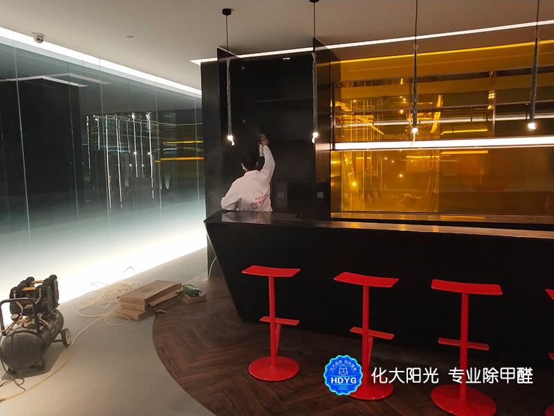 昌平北七家未来城市华润售楼部除甲醛