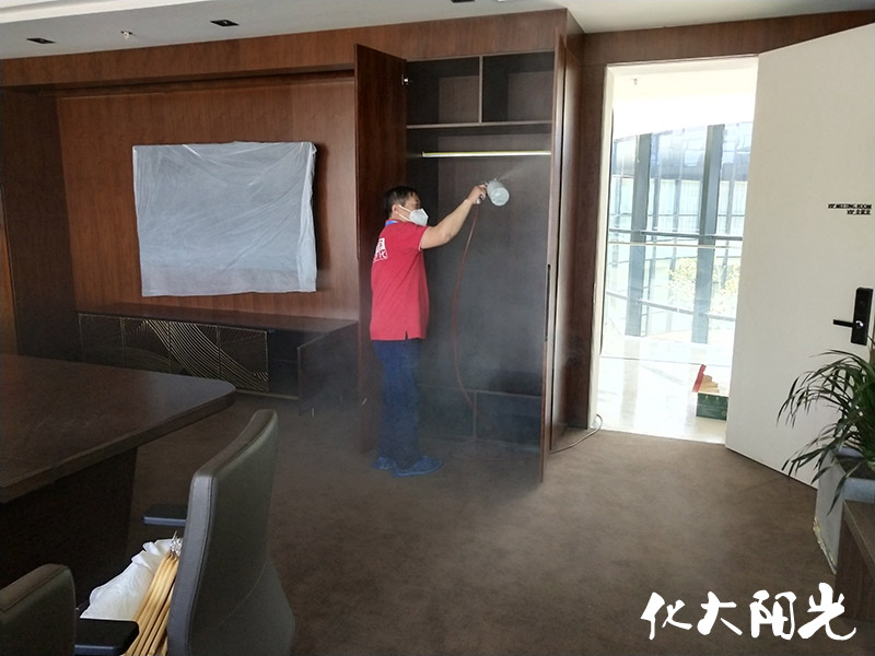 大型数据中心办公区除甲醛