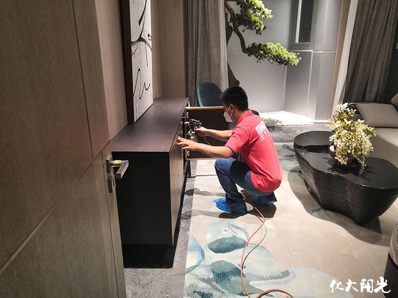 中国铁建售楼处除甲醛