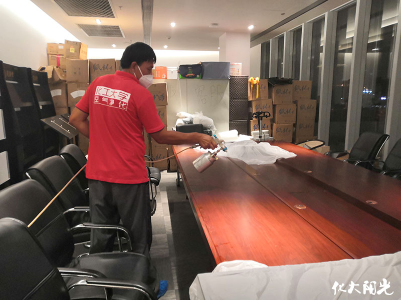 中国铁建售楼处除甲醛