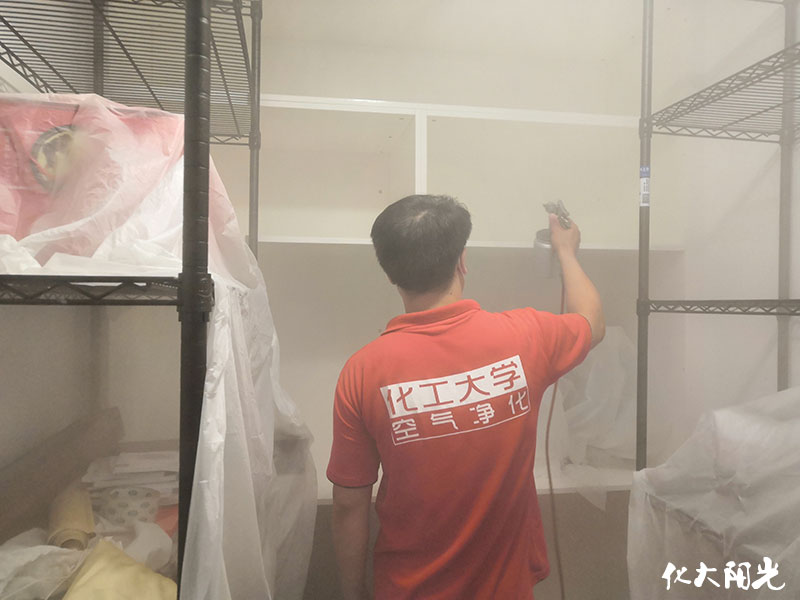 蓝靛厂晴波园别墅除甲醛