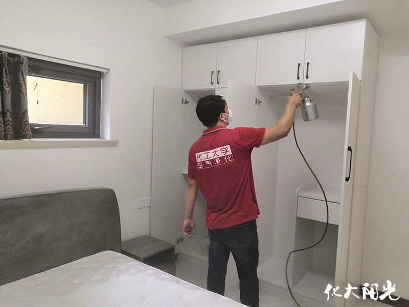 风景翠园别墅除甲醛