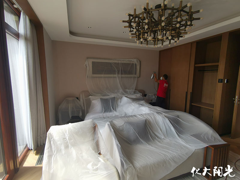 恒大丽宫高端别墅除甲醛