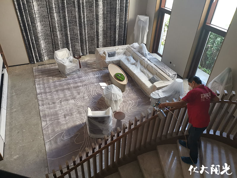 恒大丽宫高端别墅除甲醛