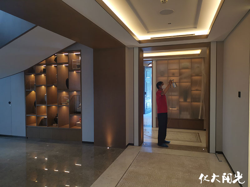 恒大丽宫高端别墅除甲醛