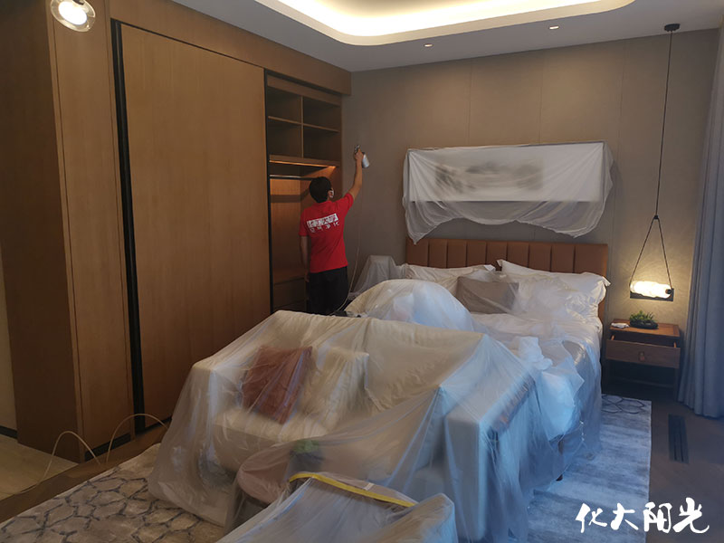 恒大丽宫高端别墅除甲醛