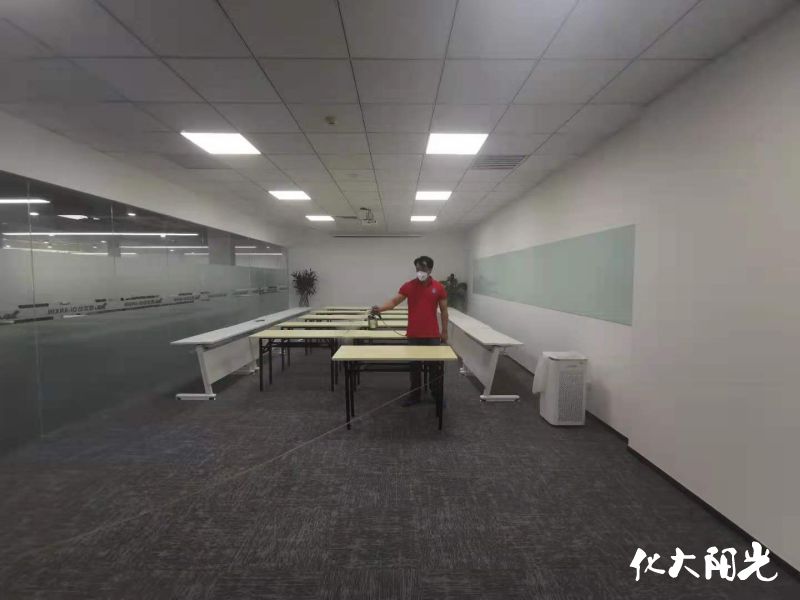新装修办公室内除甲醛