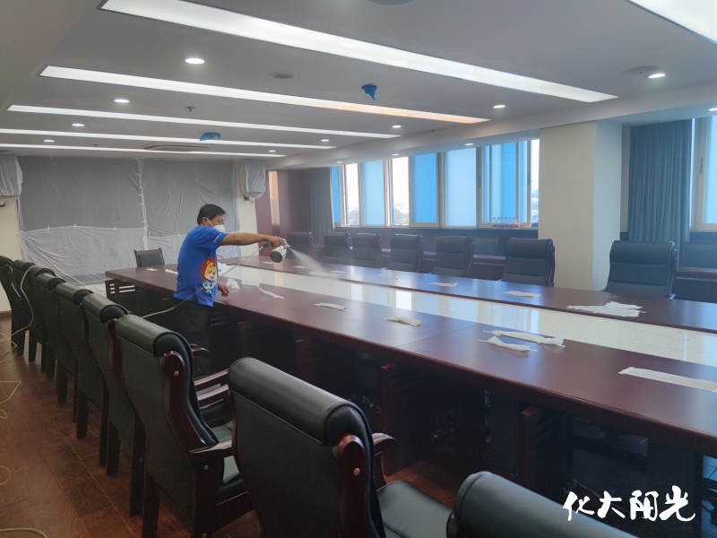 会议室除甲醛现场